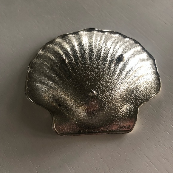 Vintage Silver Seashell Ring Dish - Picture 3 of 4